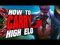 How to go about on carrying with graves jungle in high elo  high elo guide  season 14