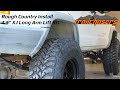Kenny's 4.5" Rough Country Install on Jeep Cherokee
