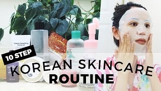 My Korean 10 Step Skincare Routine, korean skincare routine