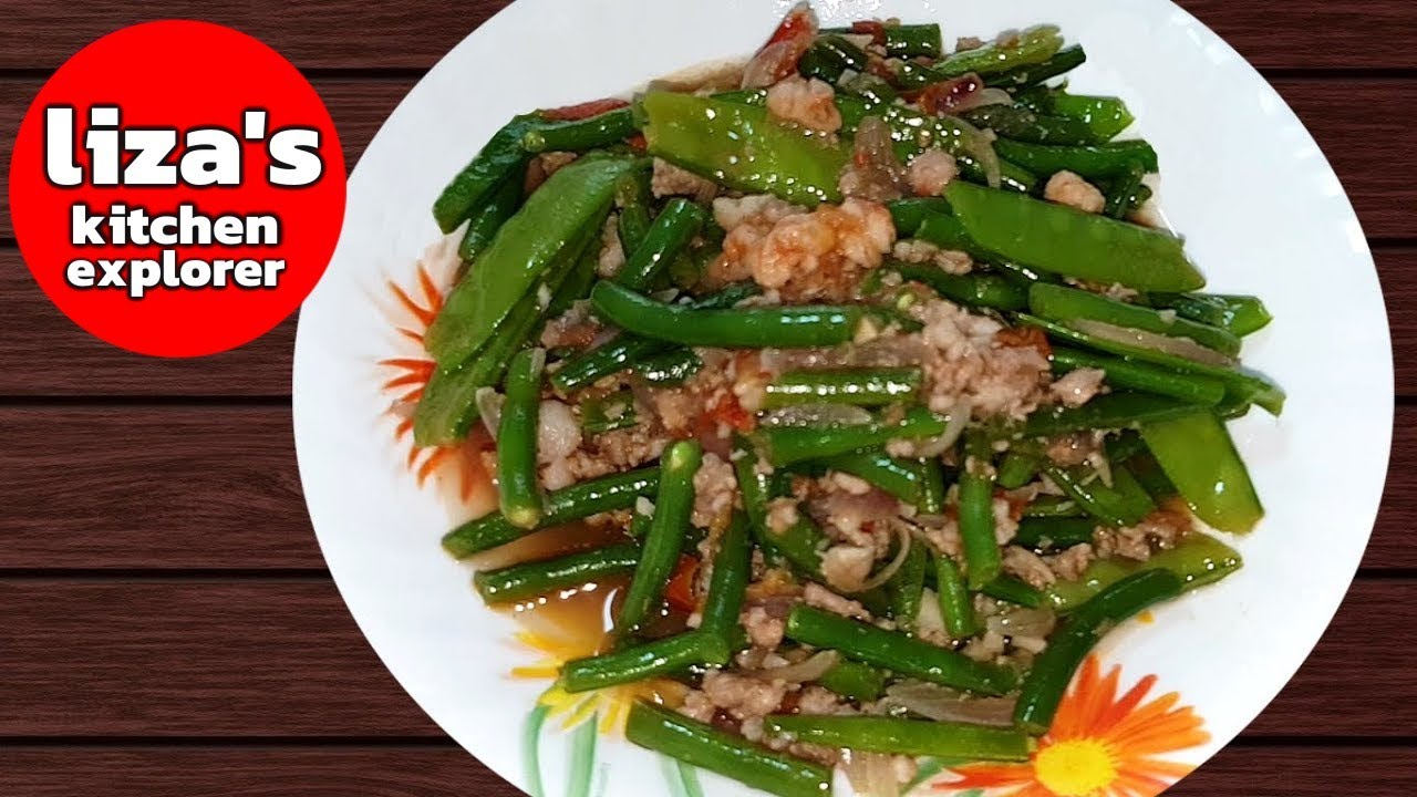 Sauteed French Beans And Snow Peas Recipe Healthy Nutritious