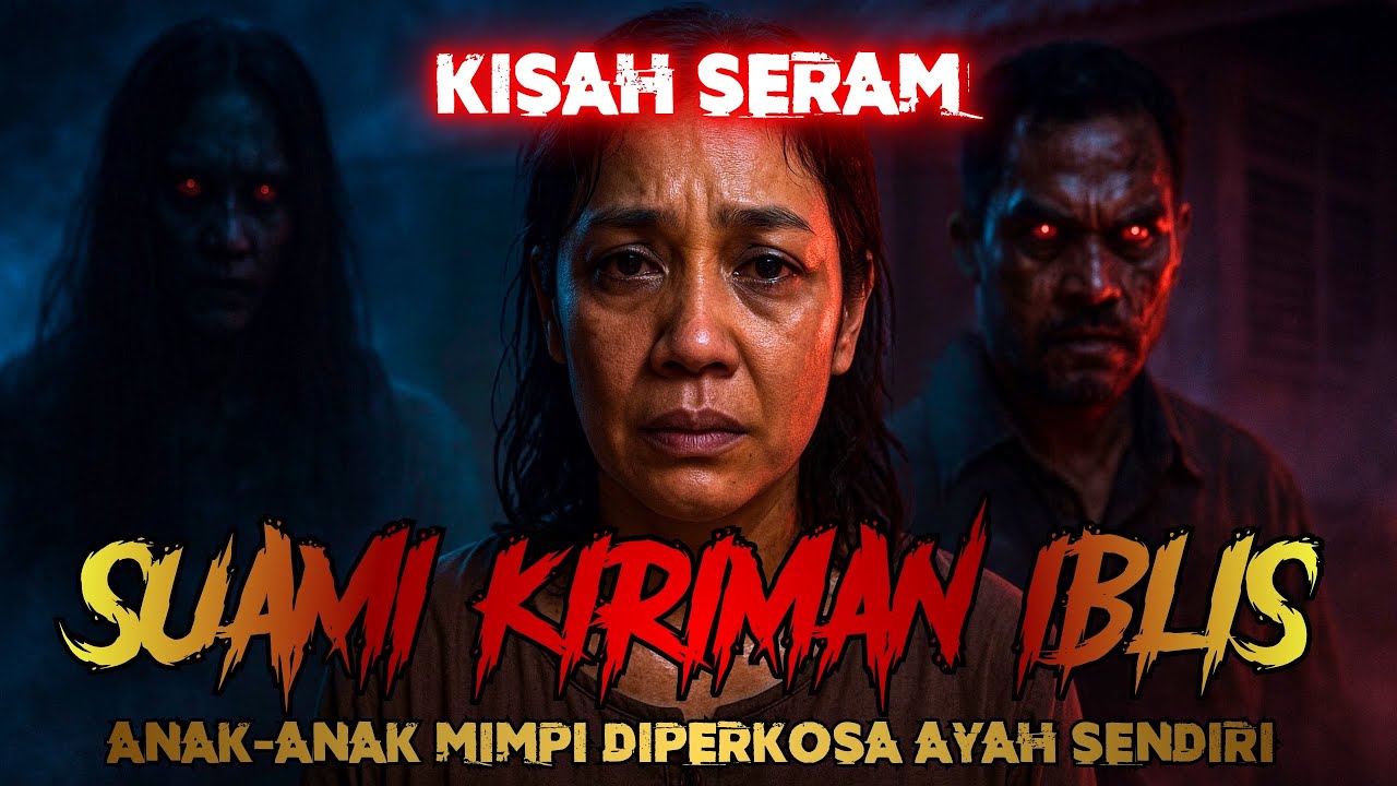 KISAH SERAM | SUAMI HANTAR SIHIR MAUT PADA ISTERI DAN ANAK | NAFSU IBLIS TANPA BATASAN‼️