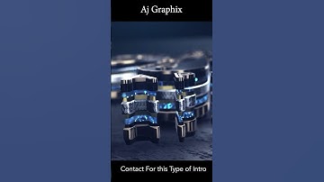 Element 3d Logo Intro , How to Make 3D Intro in After Effect #short #youtubeshortvideo