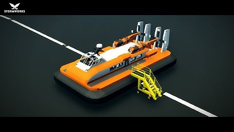 Is this...A HOVERCRAFT?! - Creations | Stormworks: Build & Rescue