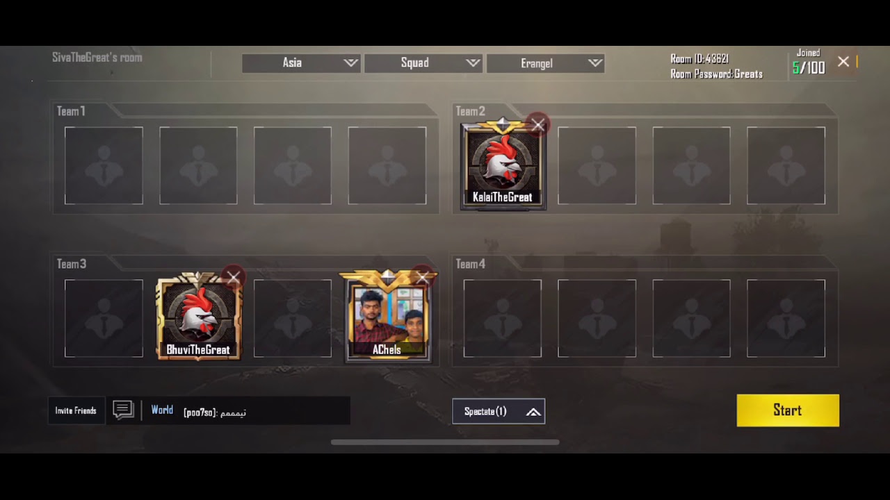 TheGreats Custom Room..!!!!