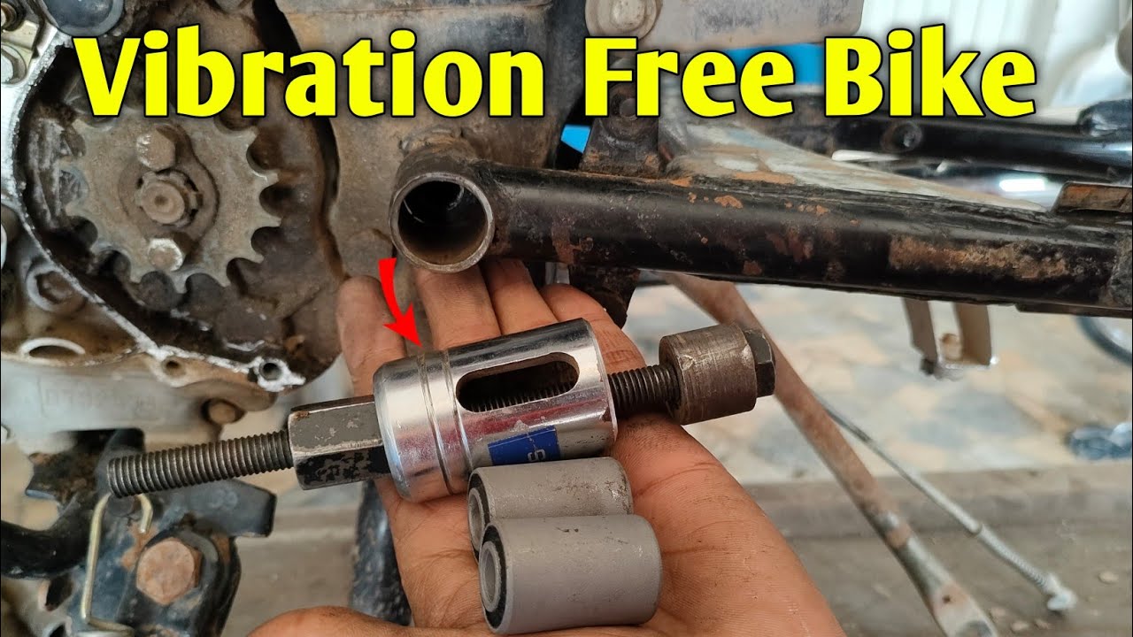 Vibration Free Bike || How to Replace Chimta Bus On Pooler