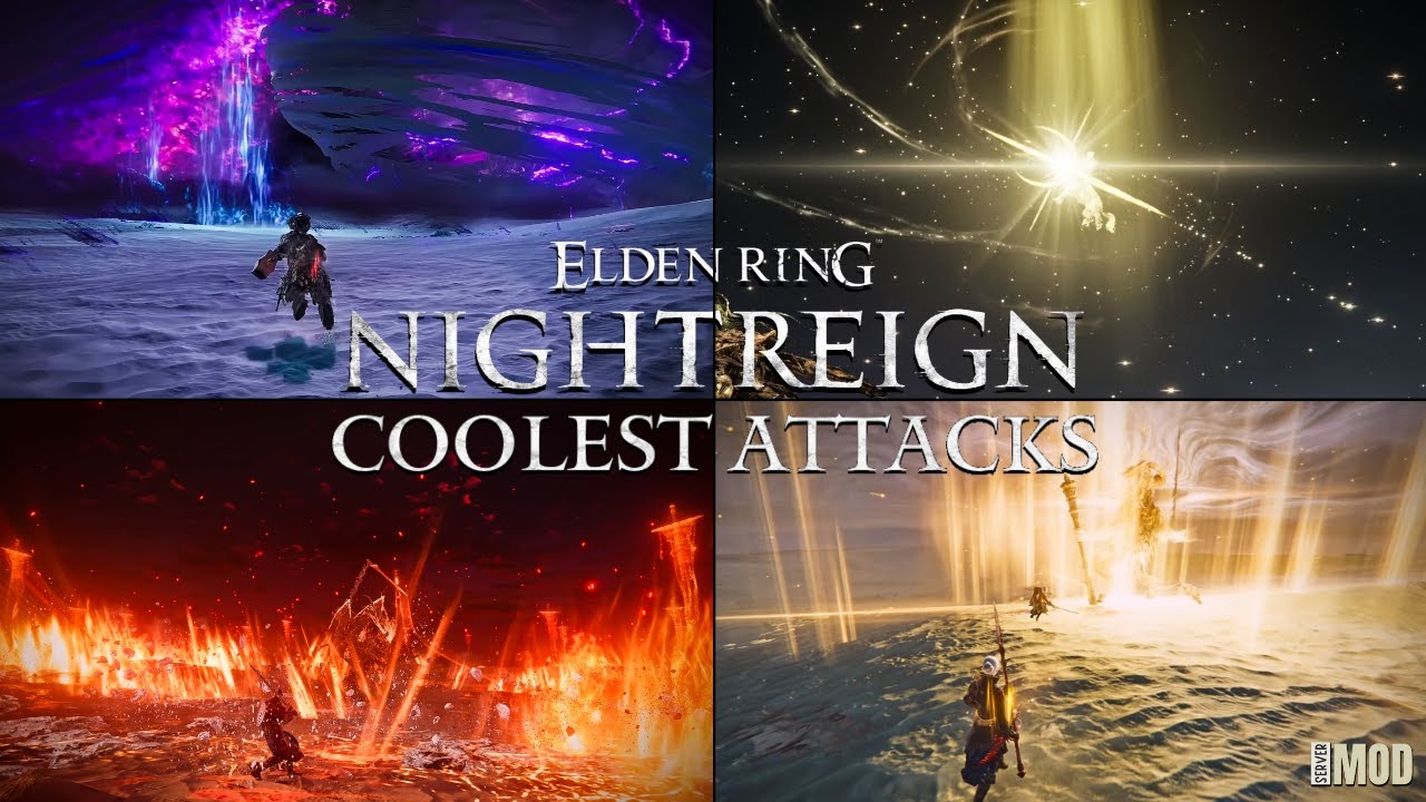 Most Cinematic/Coolest Attacks from ALL 7 Everdark Nightlords | Elden Ring Nightreign