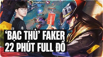 FAKER HACK TIỀN CHÓNG MẶT VỚI LỐI CHƠI TWISTED FATE ĐÒN PHỦ ĐẦU KHIẾN ĐỐI THỦ BẤT LỰC