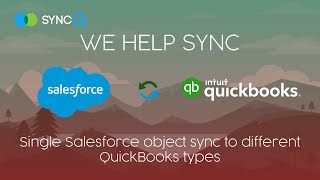 SyncQ Sync Automation - Syncing Single Salesforce object to different QuickBooks types