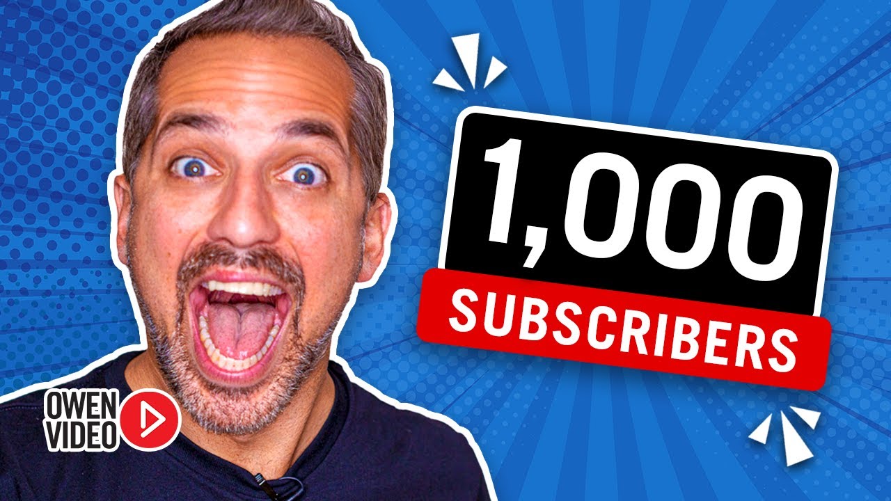 How to get 1000 subscribers FAST as a new YouTuber - YouTube