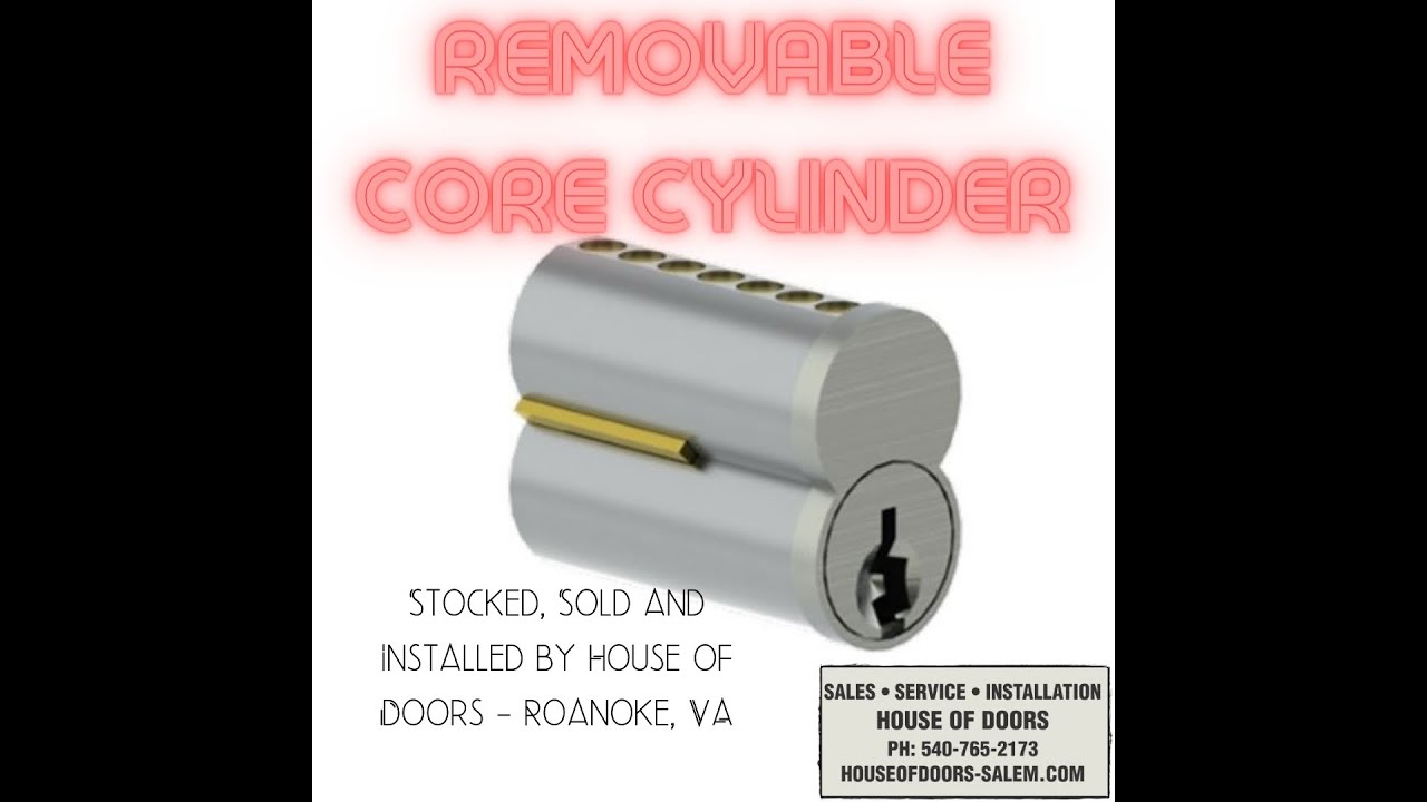 Removeable Core Lock Removable core cylinder locks sold and installed by House of Doors ...