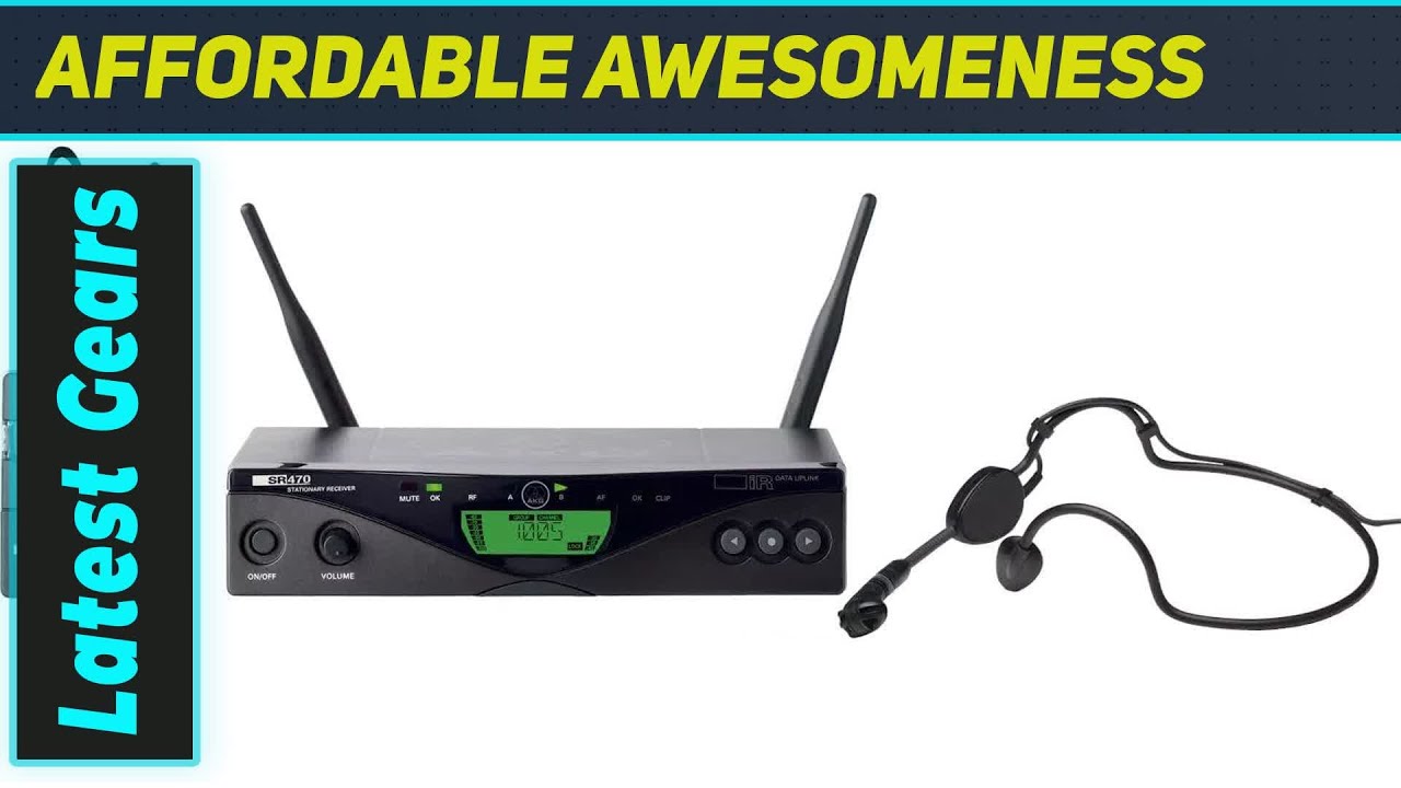 AKG WMS470 Sports Set: The Ultimate Wireless Headworn Mic for Dynamic Performance