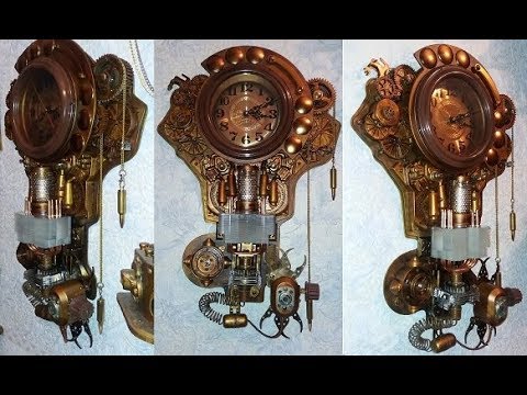 Steampunk Часы. Сгорели