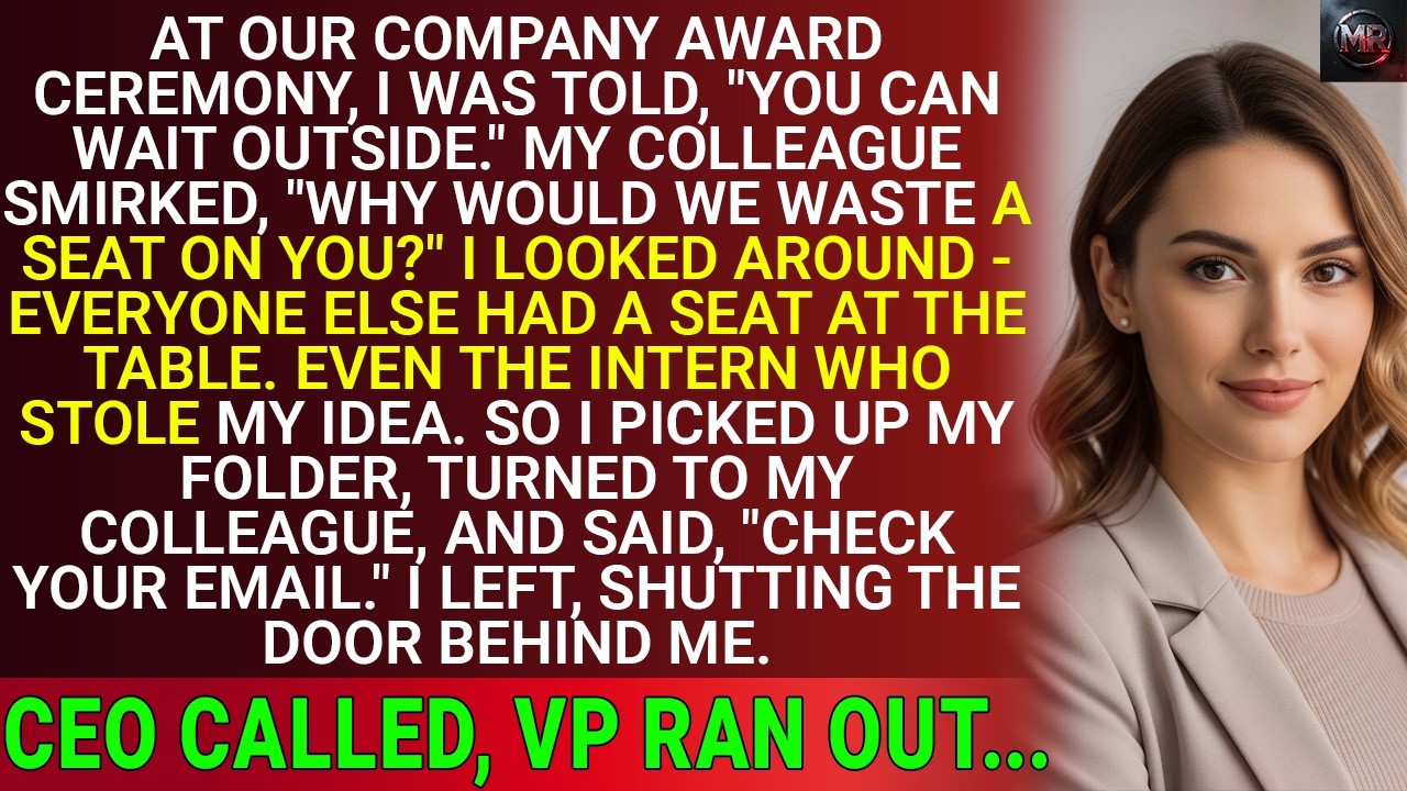 I Was Banned From Company's Award Ceremony - Then I Sent One Email That Changed Everything