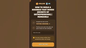 Memefi Video Code How To Build A Business That Works (Secrets of Entrepreneurs) #memefivideocode
