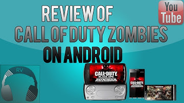 Black Ops Zombies For Andriod FREE DOWNLOAD + Review + Comparison to Iphone Version  {HD}  2012
