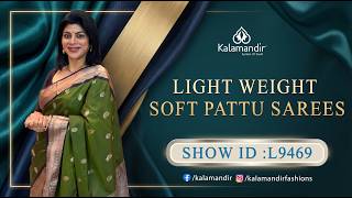 Light Weight Soft Pattu Sarees - Weavers Price | WhatsApp 9852 9852 99 | Kalamandir Sarees LIVE screenshot 3