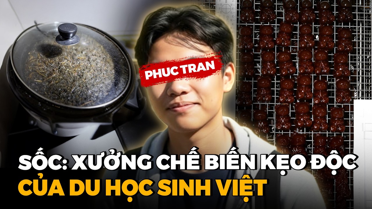 Vụ Án Du Học Sinh Việt Tuồn Kẹo Độc Vào Trường Học Ở Úc, Biến Nhà Trọ Thành Xưởng Chế Biến