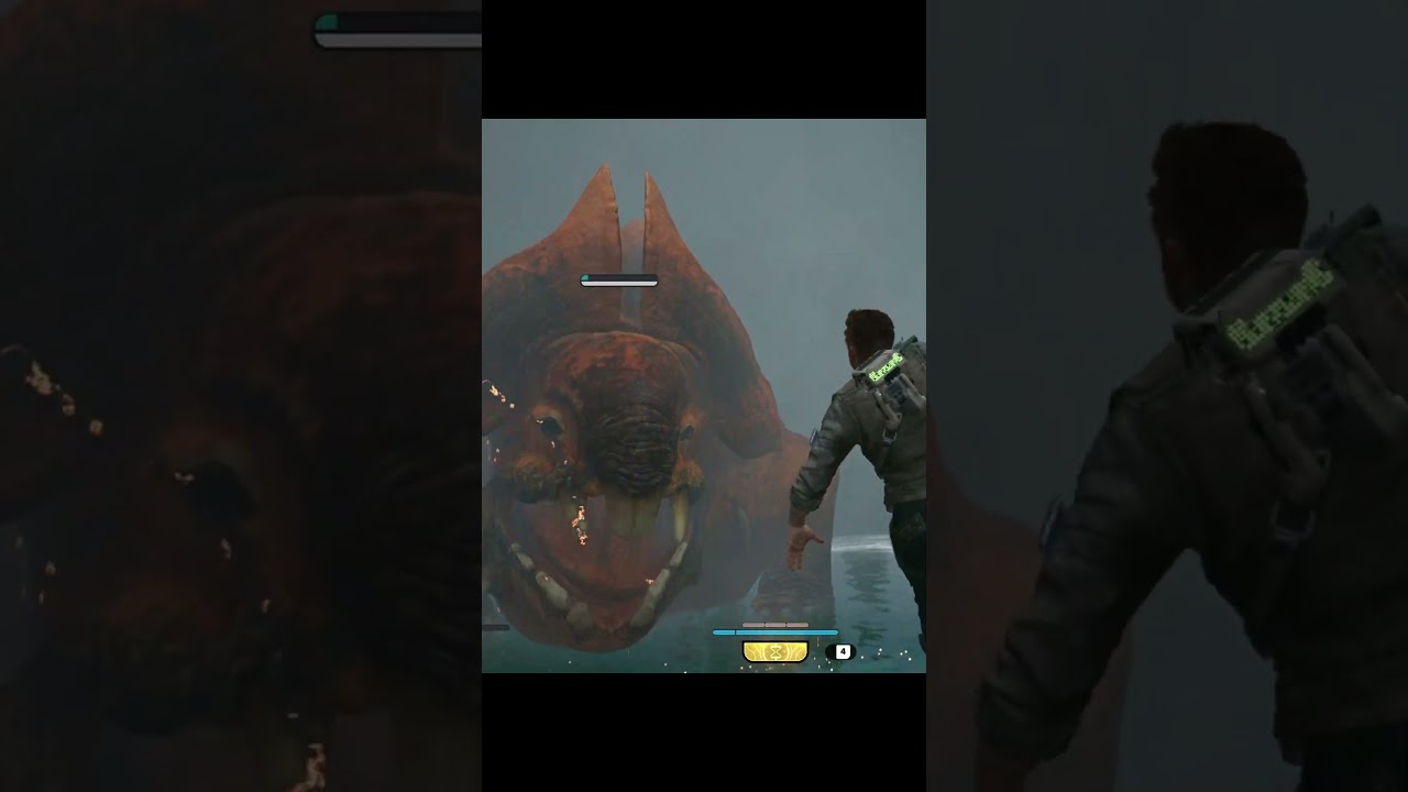 First encounter with a Bilemaw