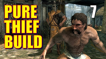 Skyrim Pure Thief Walkthrough 100% STOLEN LOOT Part 7: The Birth of Mayhem (Illusion Up to 25)