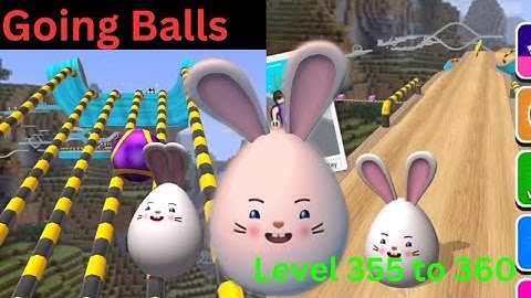 Going Balls: Super Speed Run Gameplay😱 | Level 355 to 360 Walkthrough🏆 | iOS| Android | 🥰