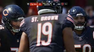 Chicago Bears vs Cleveland Browns | Week 1 | Full Game Simulation NFL Preseason 2026 | Madden NFL
