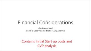 Accounting For Decision Making MAA103  Assignment 1