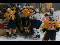 Penalty Boxes Fill After Scheifele Puts Puck into Net After Whistle - Jets vs Predators Scrum