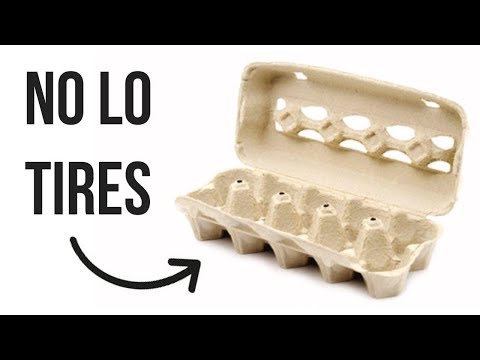 No tires esto -  Manualidades con cartón de Huevos