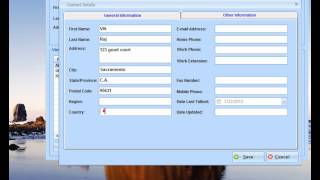 Address Book Database Software screenshot 1