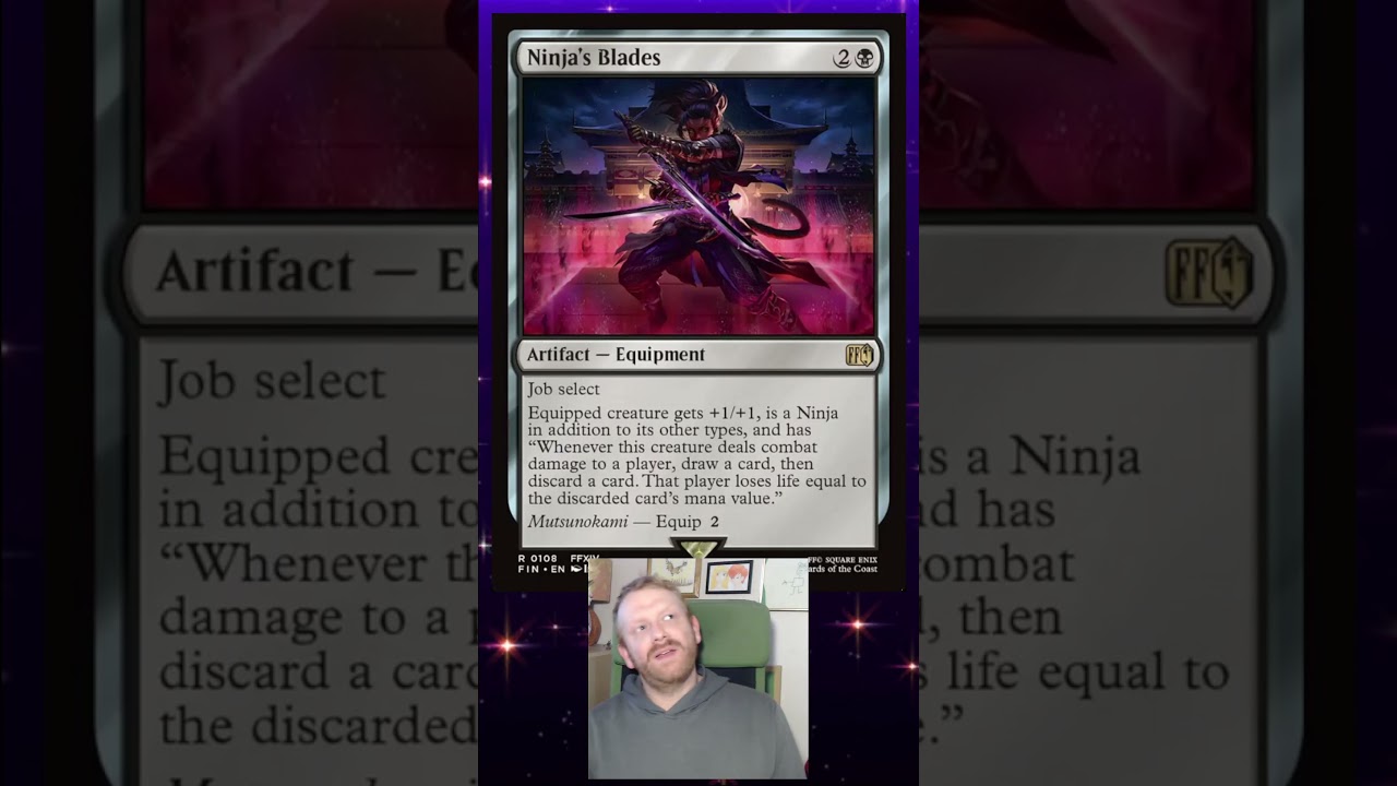 Ninja's Blades struggles from first principles MTG Final Fantasy - YouTube Ninja's Blades struggles from first principles MTG Final Fantasy - YouTube