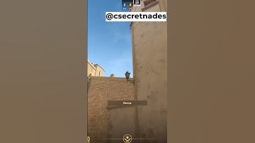 MIRAGE A ENTRY FLASH FROM RAMP #csecretnades #mirage #cs2 #utils