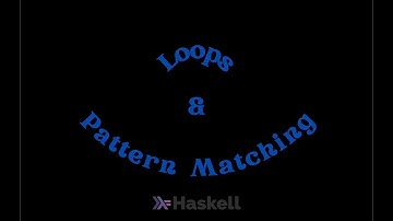 Loops and Pattern Matching in Haskell
