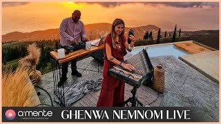 Ghenwa Nemnom Live at Amente Lefkada | Ethnic Music & Breathtaking Sunset 🌅| Amente Lefkada