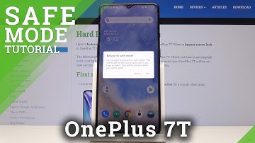 OnePlus 7T Safe Mode / How to Enter OnePlus Safe Mode