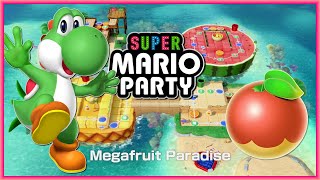 Megafruit Paradise - Full Board - Super Mario Party - Mario Vs Wario Vs Waluigi Vs Luigi