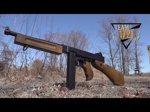 Пневматический пистолет - пулемет Umarex Legends M1A1 Blowback Full Auto калибр 4,5мм, видео 1