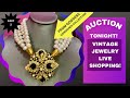 Consignor jewelry auction vintage jewelry live shopping   