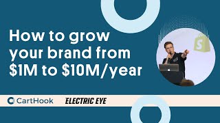 Hit $10M in sales yet? It's time to scale! Growth strategies to build your Shopify business