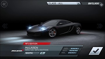 Open Season (Cameron Dr) with McLaren MP4 12C NFS Edition