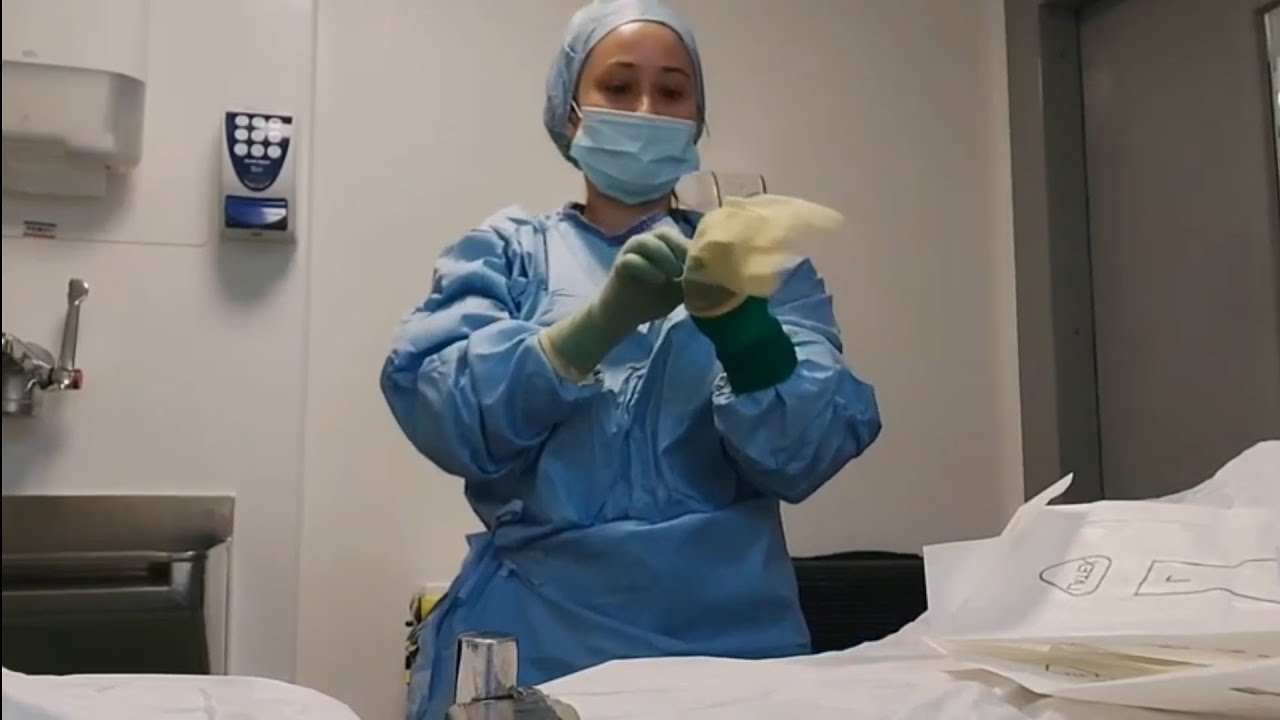 Operating Room Theatre Scrub Nurse Basics: Aseptic Technique - YouTube