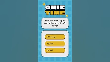 What Has Fingers and a Thumb But Isn’t Alive? 🧤