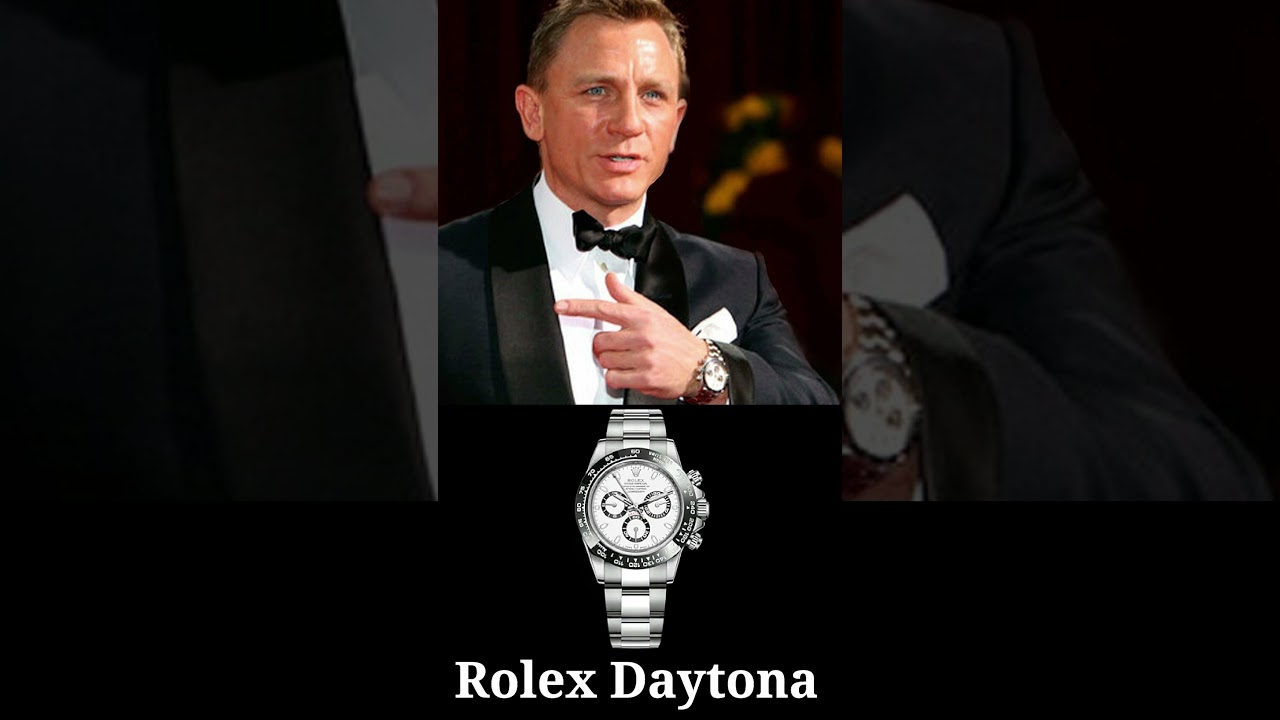 Celebrity watches: Daniel Craig Watches 