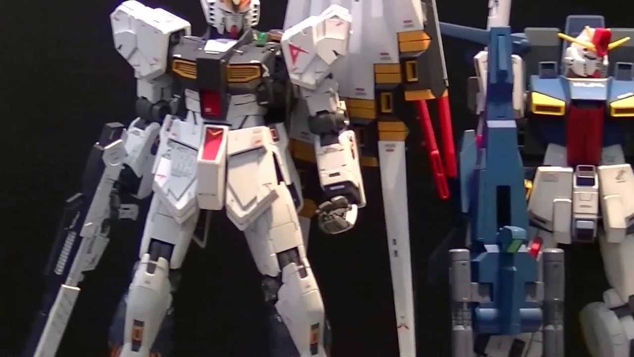 MGオールガンダム：全日本模型ホビーショー2013 - YouTube