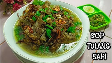 SOP TULANG SAPI || BUMBU PADANG