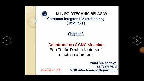 15ME62T-UNIT3-Design factors involved in machine  structure