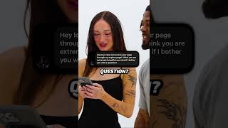 she ranks their DM pick up lines