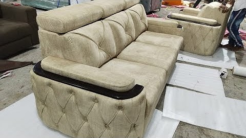 How to Make A Chesterfield Sofa | the 1+1 part process /Chesterfield