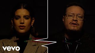 Video voorbeeld van "Leonel García, Nicole Zignago - Miento (Video Oficial)"