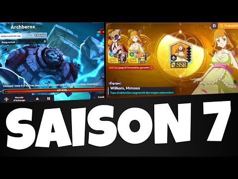 LA SAISON 7 EST INCROYABLE ! PVP RANDOM, WORLD BOSS,... - BLACK CLOVER MOBILE