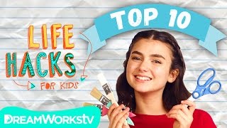 The Top 10 Hackiest Hacks Ever | LIFE HACKS FOR KIDS